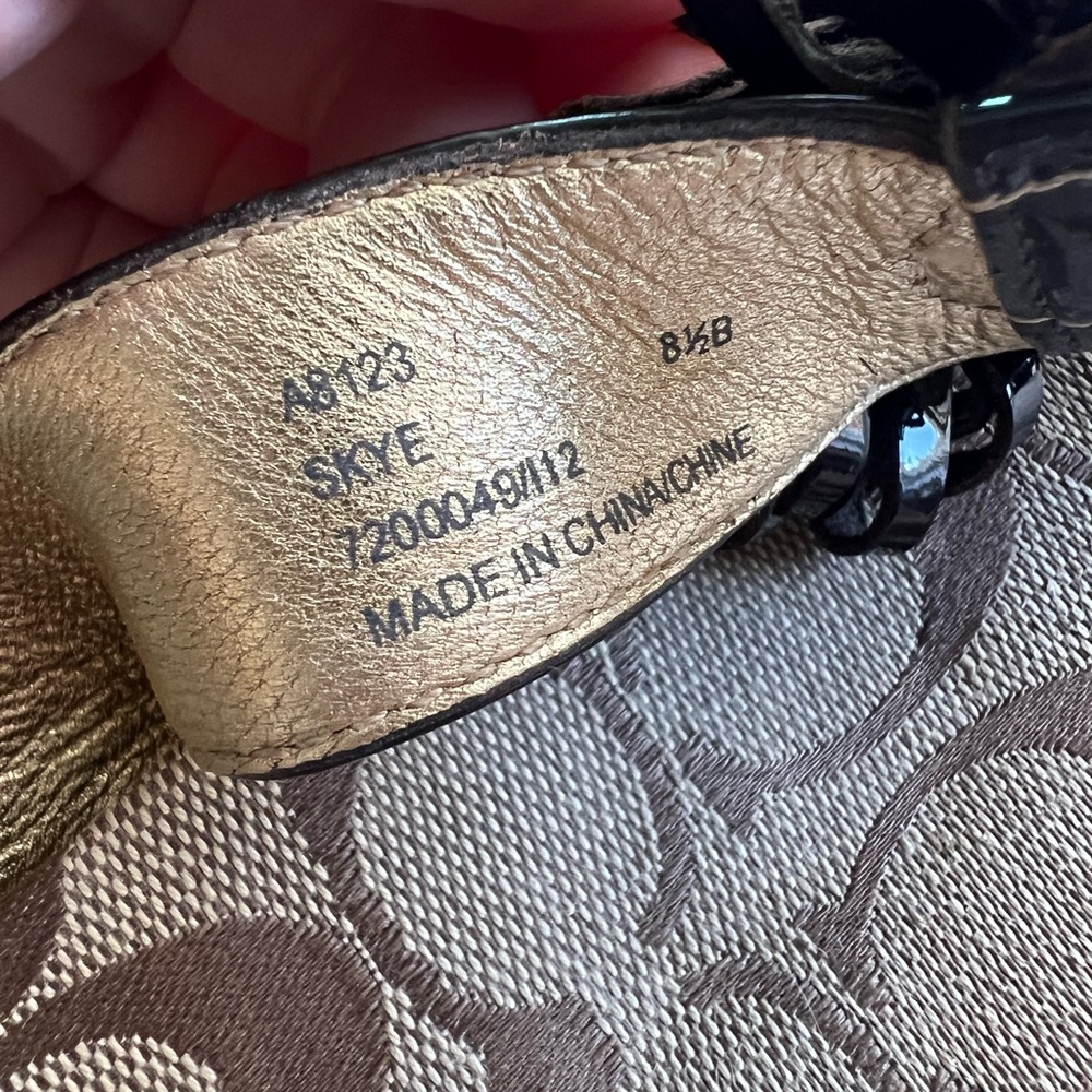Coach “Skye” sandals - Picture 6 of 10